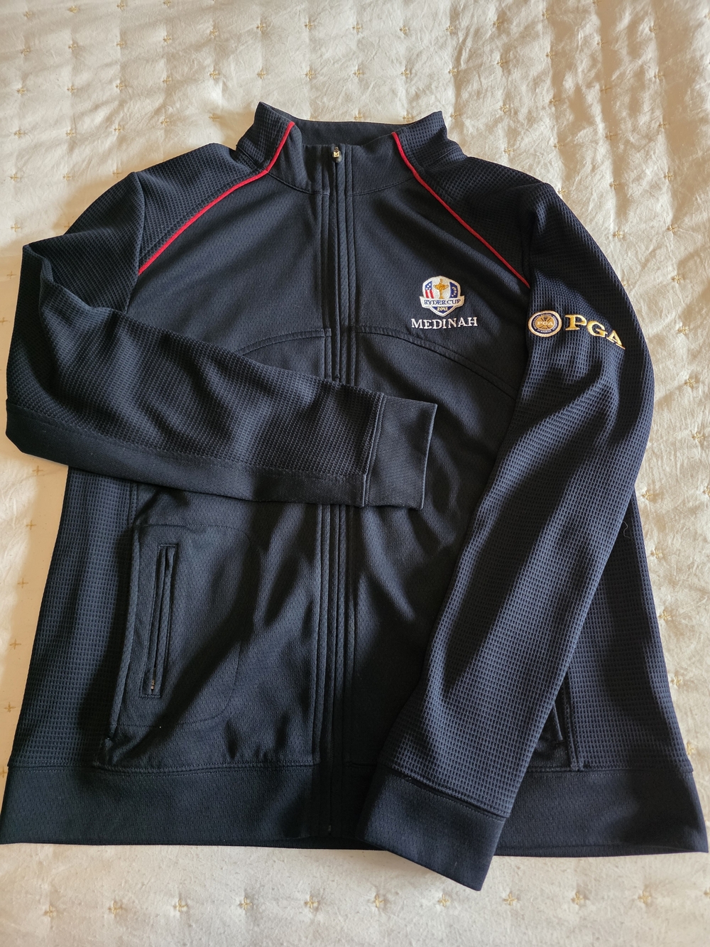 Medinah PGA Navy Full-Zip Golf Jacket